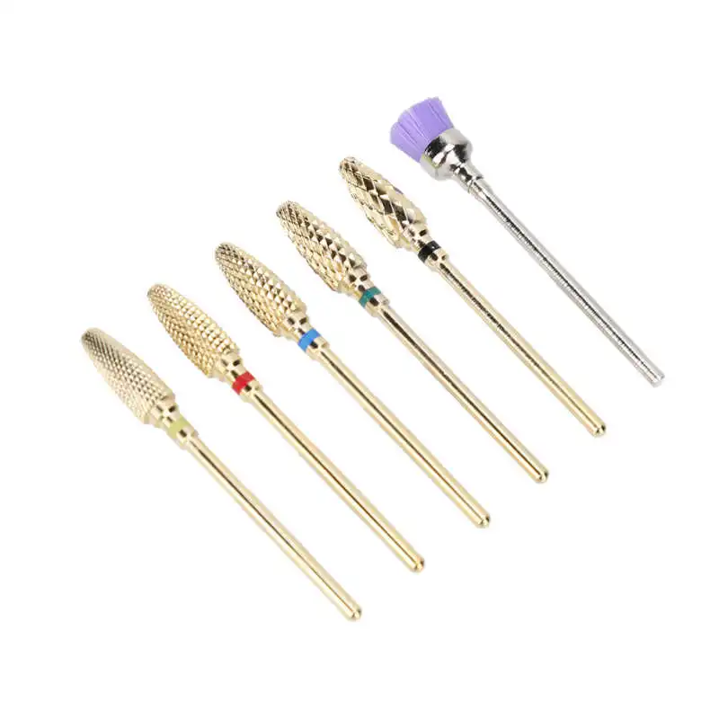 

Nail Art Drill Bits Nail Grinding Bits Tungsten Steel for Nail Salon