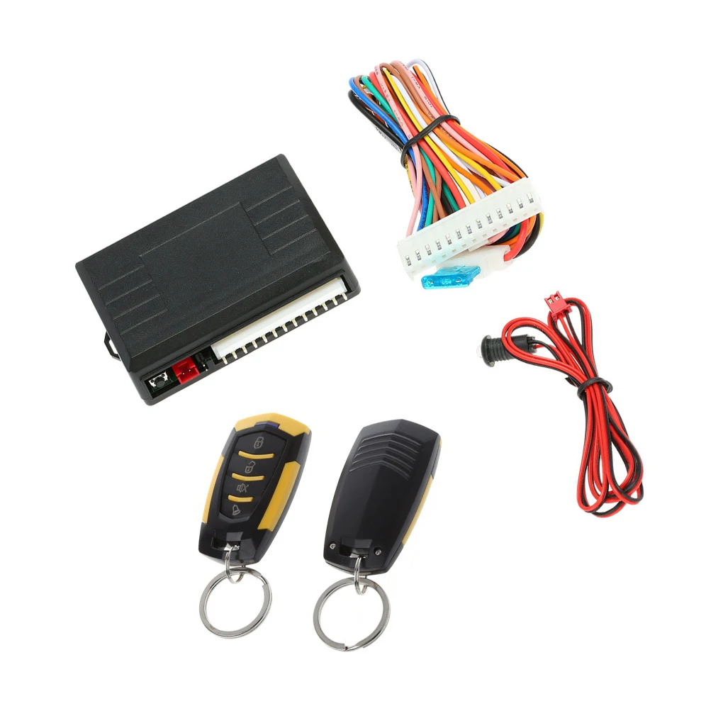 

Car Alarm Central Door Locking Remote Control Automatically Controller Release Button For Vehicle Replacement Parts