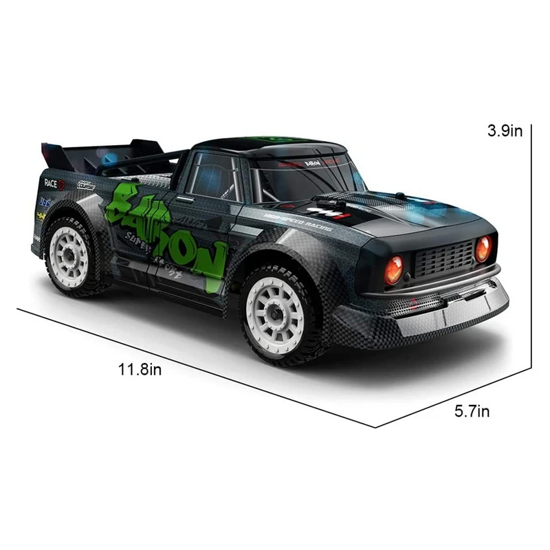 1:16 Remote Control Car 2.4G RC Car 4WD RC Drift Racing Car 30KM/H High Speed Truck with Headlights for Kids and Adults enlarge
