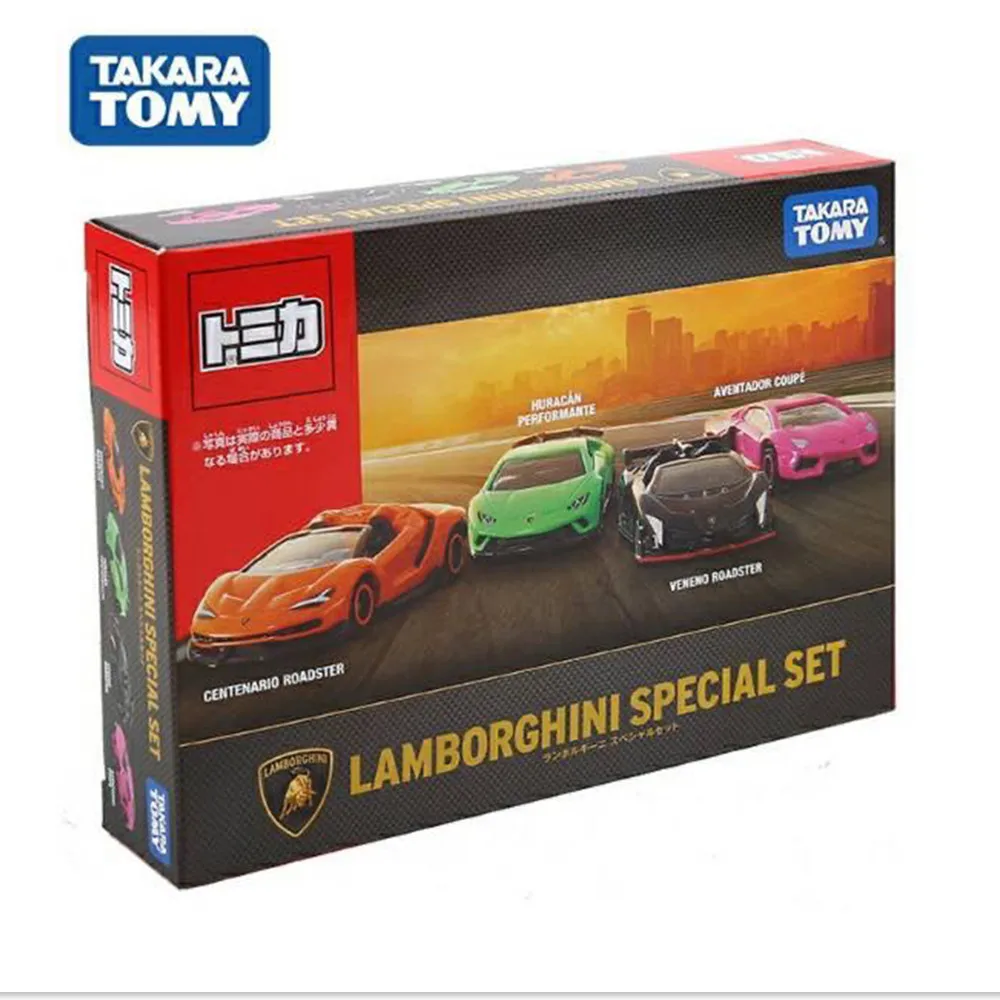 

Ограниченный выпуск, сборка TAKARA TOMY BEYBLADE 4 шт./компл. Tomica, подарок Лам боргини, специальный комплект Lamborghini