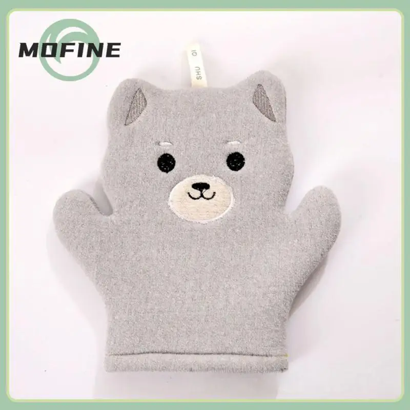 

Sturdy Shower Cotton Flexible Comfortable Rubbing Bath Towel Cartoon Convenient Drying Childrens Bath Wipe Rubbing Towel Cute