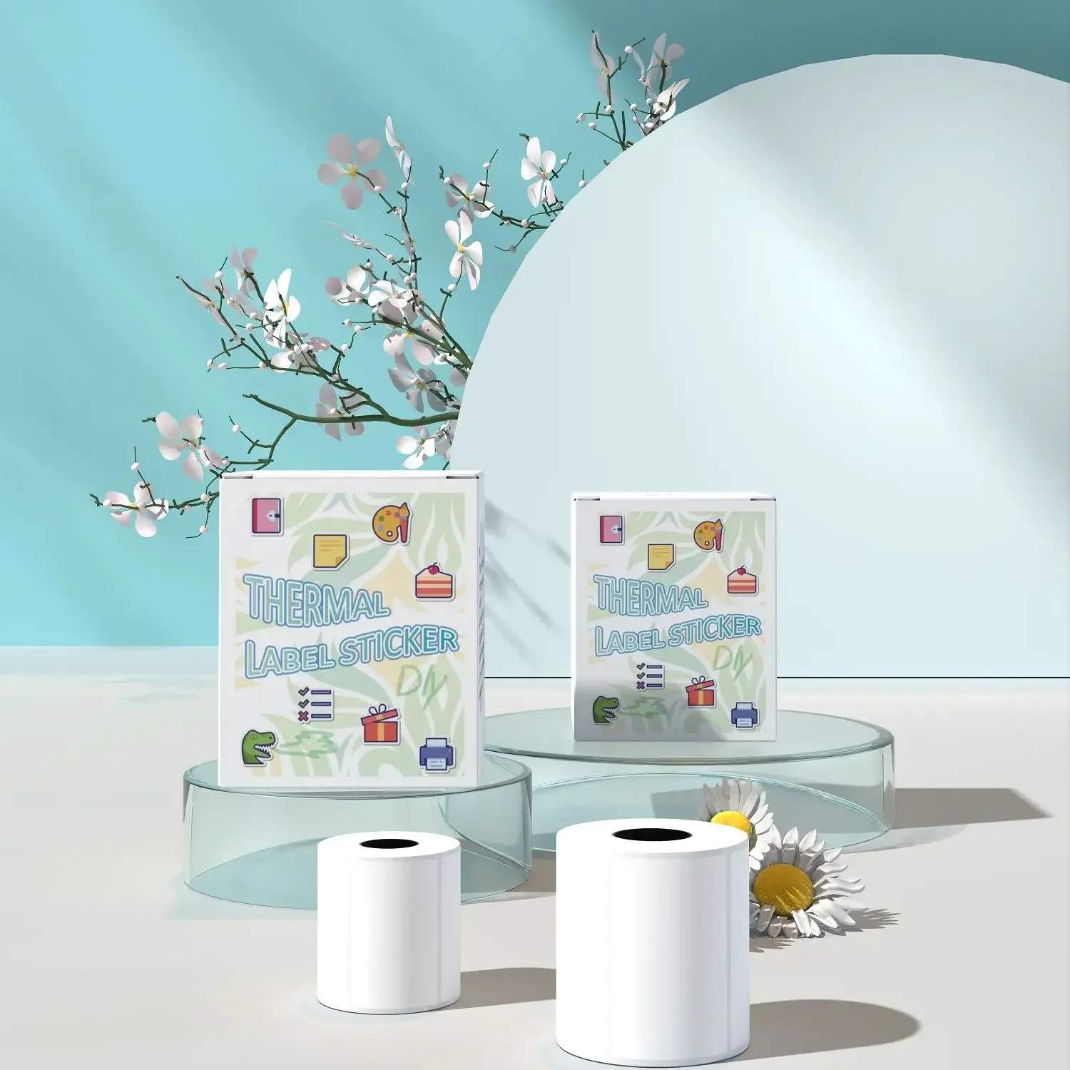 Липкая бумага для этикеток термальная M110 этикетка многофункциональной