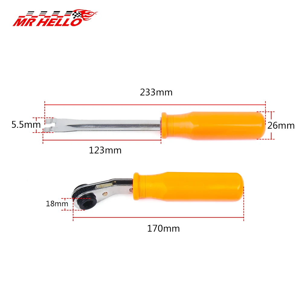 2 шт. автоматический Натяжной регулятор набор инструментов для высвобождения