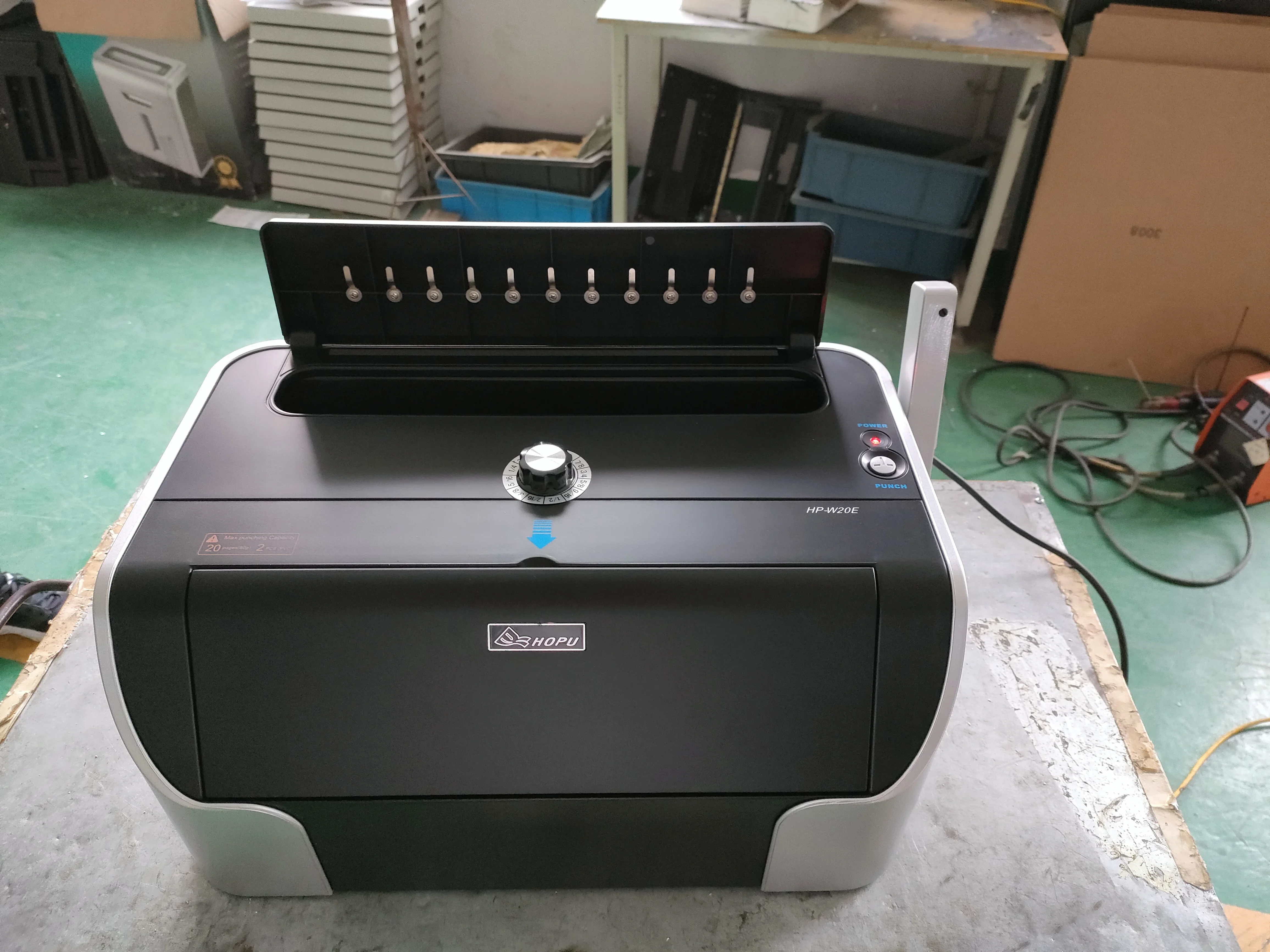 WD-W20E электрический машина для обвязки проволоки с двойной петлей офиса