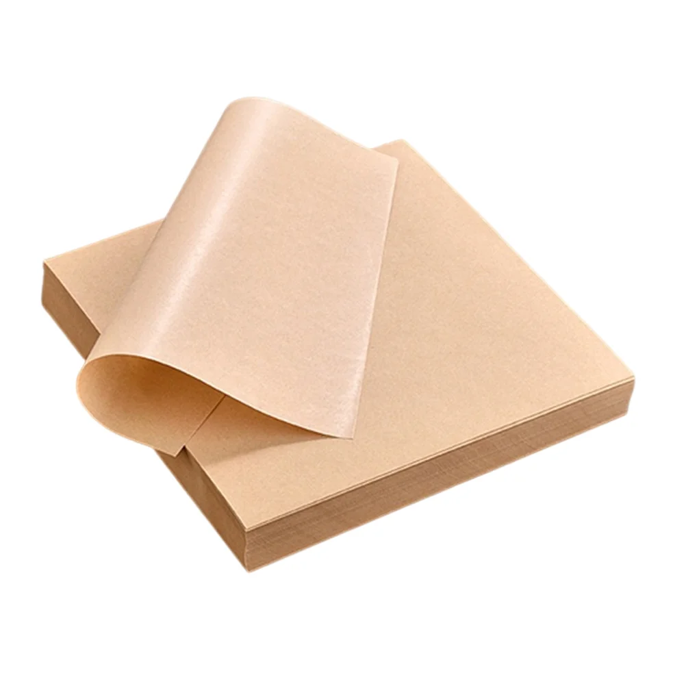 

500 Sheets Oil-absorbing Paper Kitchen Accessories Snack Mat Frying Basket Grill Grease Tray Hamburgers Delicatessen