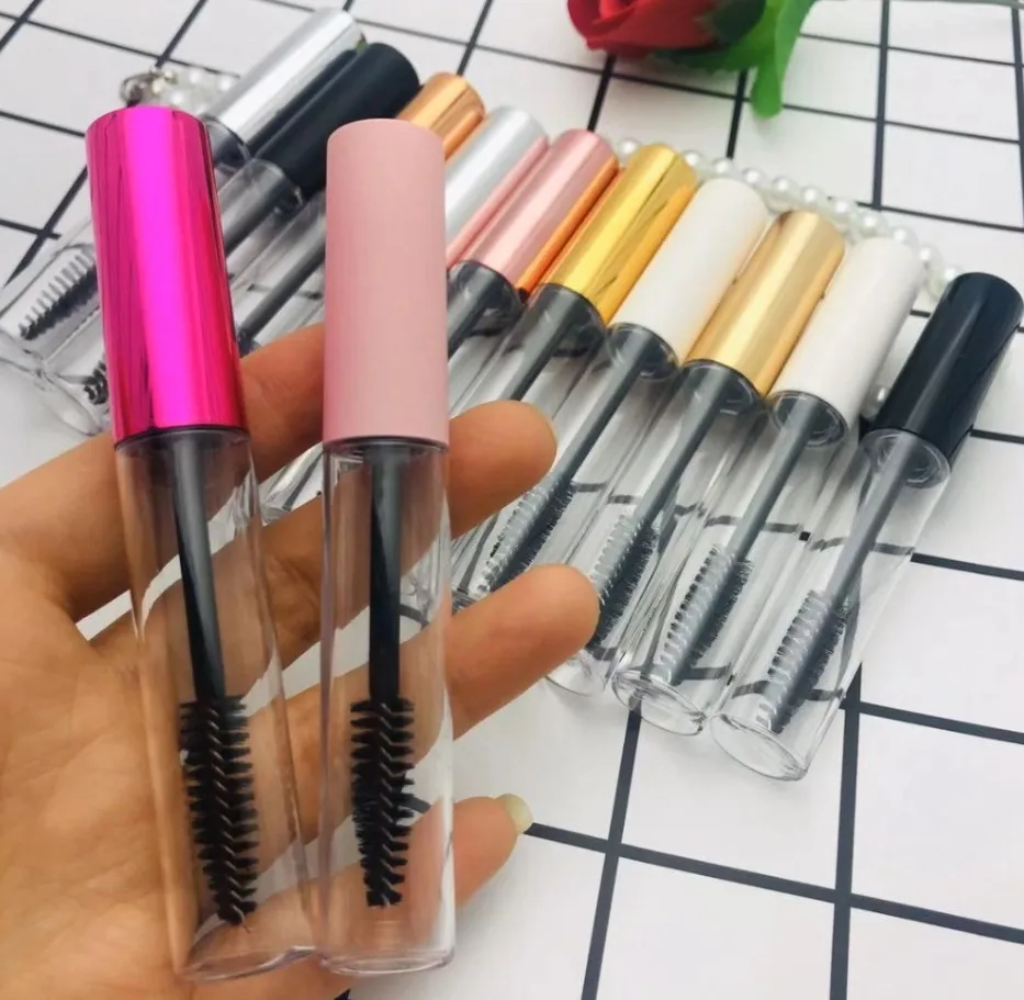 10ml Empty Mascara Container Tubes Eyelashes Tube Vials Bottle Tool Fashion Castor Oil DIY Eyeliner Packing Cosmetic Container