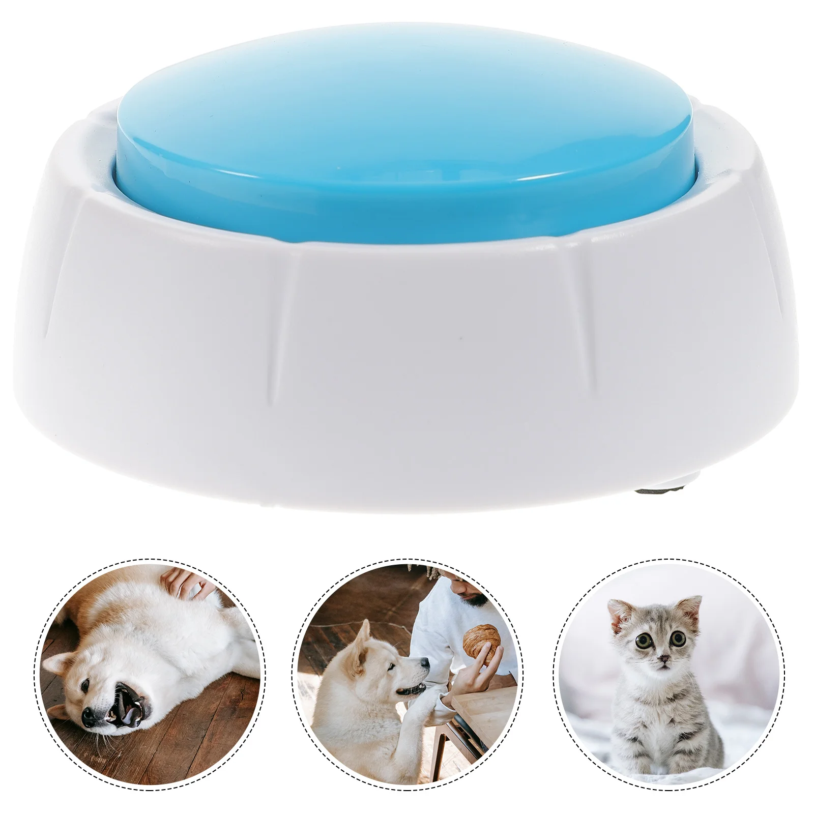 

Button Pet Toy Buttons Dogs Education Recordable Easy Was That Sound Buzzer Trainingdog Learning Message Your Record Petstalking