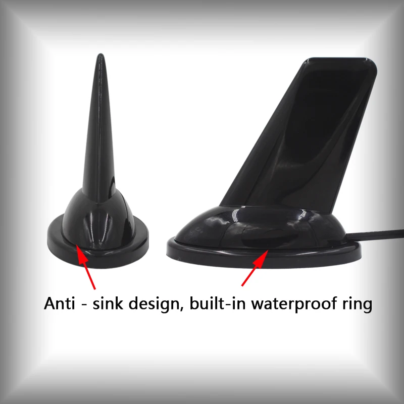 GSM 3G 4G LTE Shark fin sucker antenna GPRS DTU base Station 900/1800Mhz OMNI high gain vehicle antenna 698-2700Mhz full band