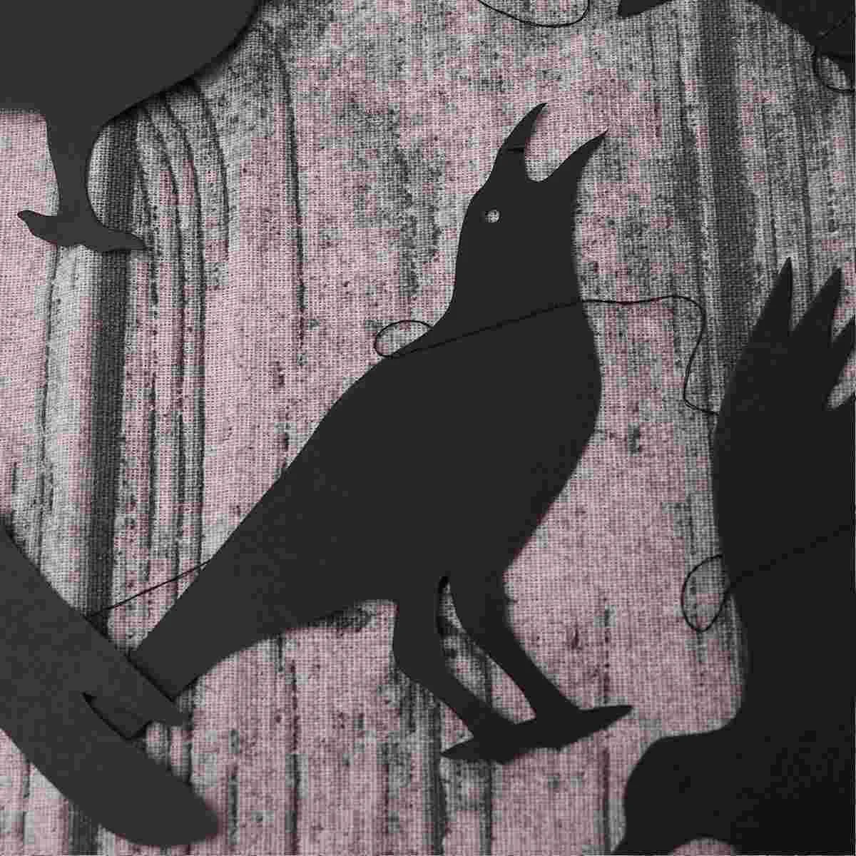 Товары на тему Хэллоуина украшения для гирлянд баннер ворон гирлянды бумажные