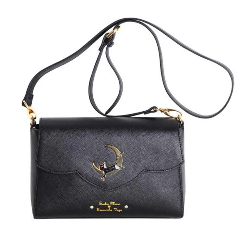 Женская сумка-конверт из ПУ кожи, с котом