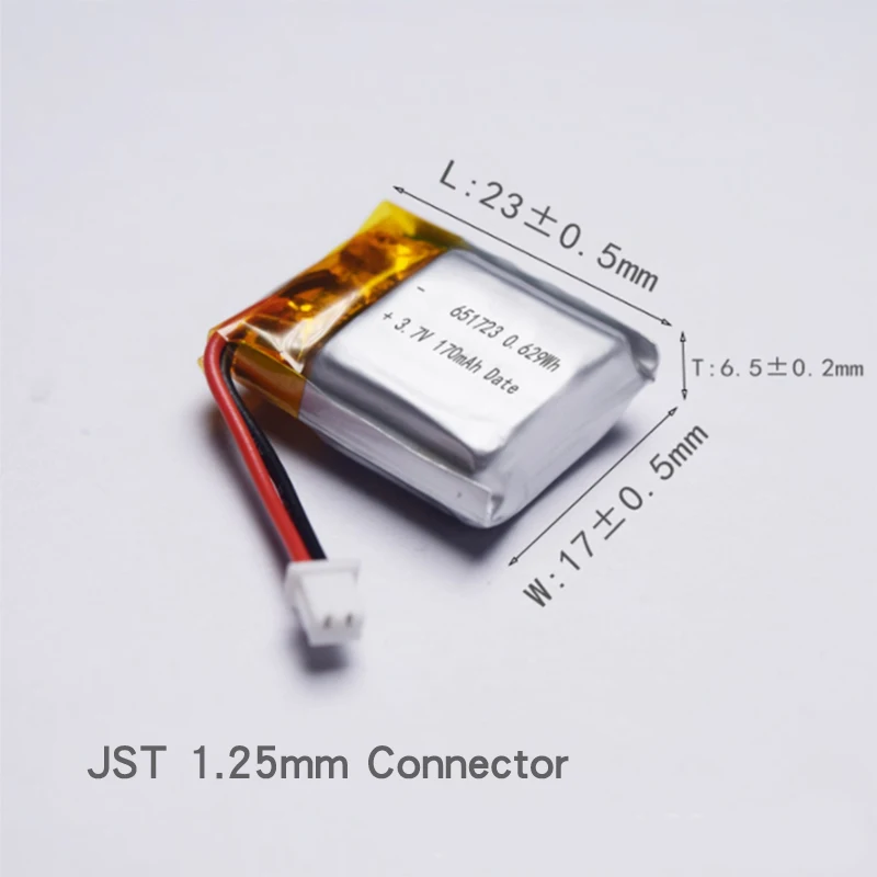 1-50шт. 651723 3 7 В 150 мАч 15C аккумулятор для Syma S105 S107 S107G S108 Skytech M3 m3 S977 вертолет модель