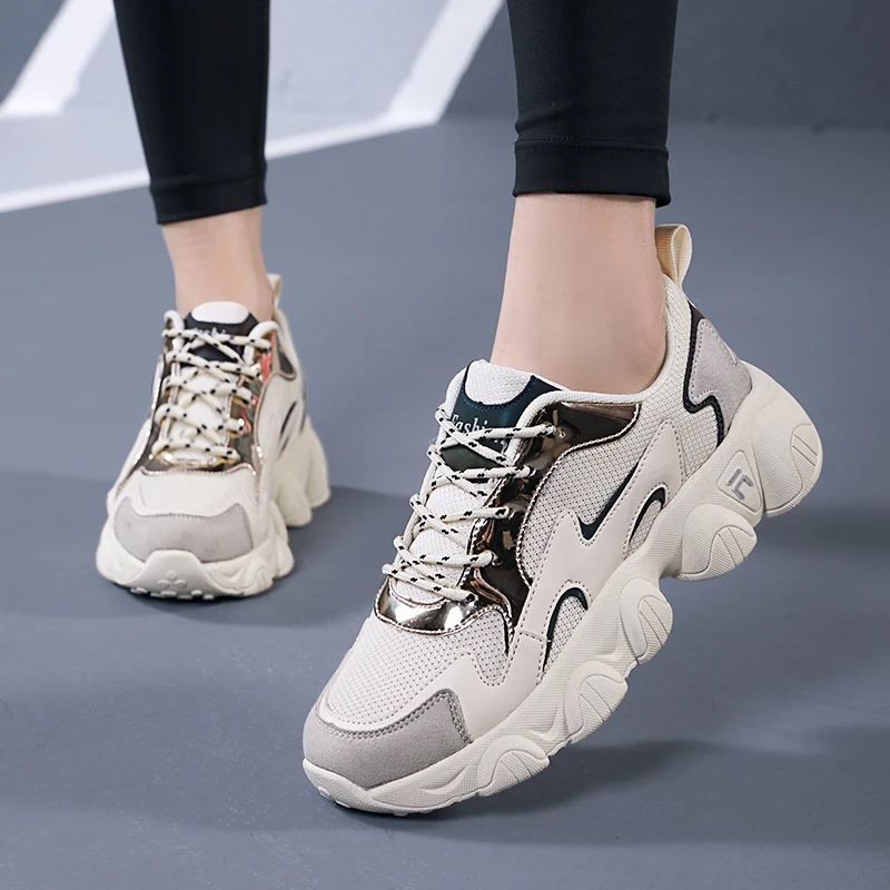 

Lightweight Sneakers Women Sport Ladies Running Shoes Tennis Athletice Casual Trainers Gym Mesh Designer Luxury Plus Size