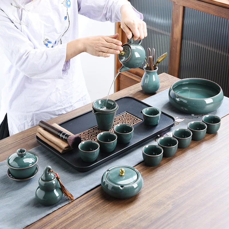 

Traditional Afternoon Tea Set Ceremony Storage China Thermo Matcha Tea Set Mug Teapot Coffee Cup Kung Fu Tazas De Te Mug Teapot