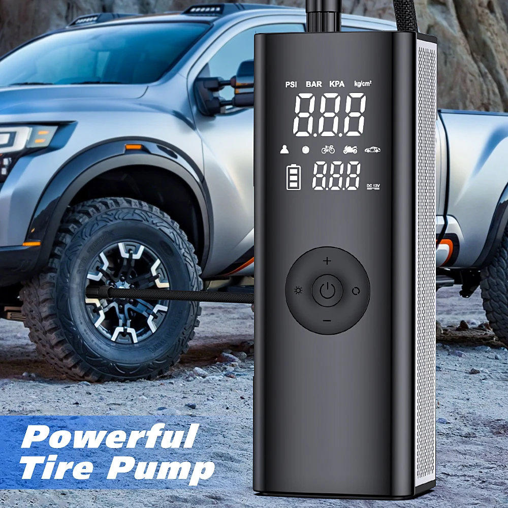 For Motorcycles Pickup Truck Digital Super Power Inflatable Pump