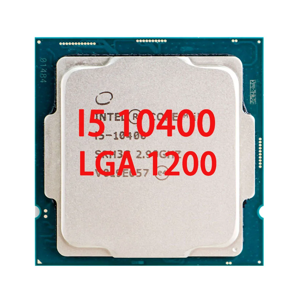 

Intel Core i5-10400 i5 10400 Processor L2=1.5M L3=12M 65W 2.9 GHz Six-Core Twelve-Thread CPU LGA 1200