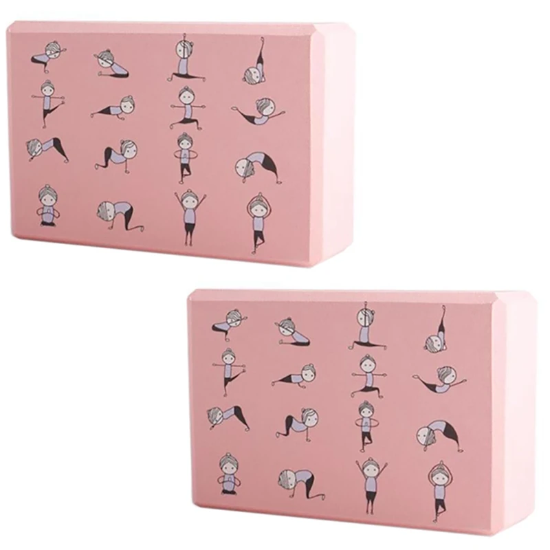 

Yoga Brick Stretch Foam Block Exercise Workout Brick Anti-Skid Brick Exercise Fitness Tool Yoga Shaping Aids Health