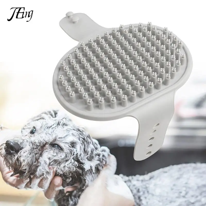 

Dog Cat Bath Brush Pet Comb Rubber Glove Hair Fur Grooming Massaging Massage Glove Pet Shower Dog Brushes Drop Shipping