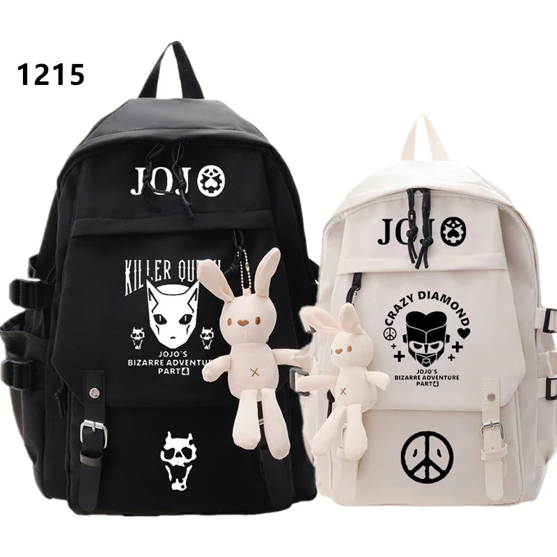 

Anime JoJo's Bizarre Adventure Golden Experience Backpack Teenagers Schoolbag Students Book Bag Pocket Backpacks For Girls Boys