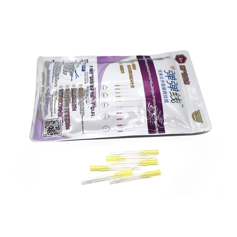 

CE COG 4D/3D Barbed Suture With L Blunt 18G 19G 21g*100mm Wire Fact Lift Hilos