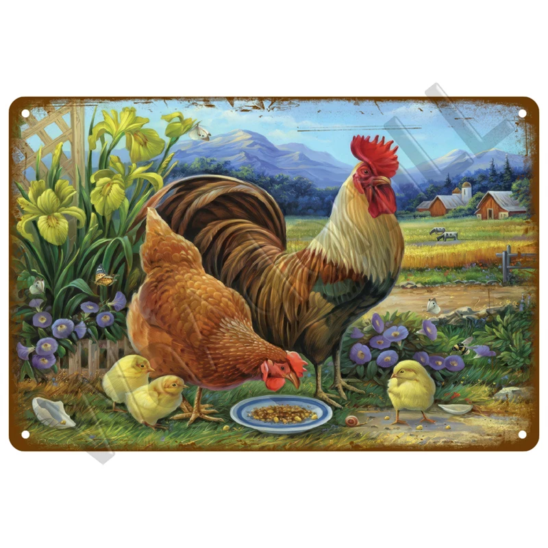 Винтажный металлический знак собака Счастливое животное домашний декор для