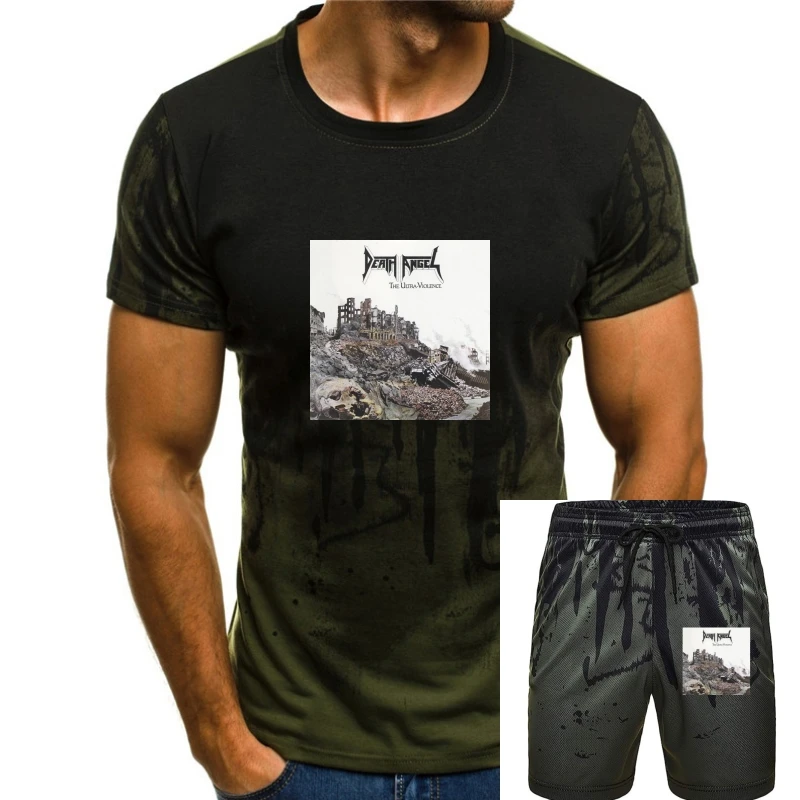

Футболка с надписью «Death Angel The Ultra», цвет: S, M, L, XL, XXL, футболка Thrash, официальная