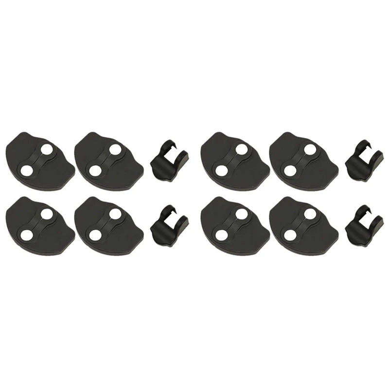 

8X Car Door Lock Protector Cover, Rustproof Latches Cover Door Stopper Covers For Tesla Model 3