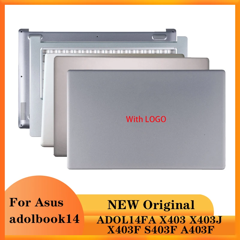 

NEW Laptop Case LCD Back Cover/Palmrest/Bottom Case for Asus adolbook14 ADOL14FA X403 X403J X403F S403F A403F Laptops Case