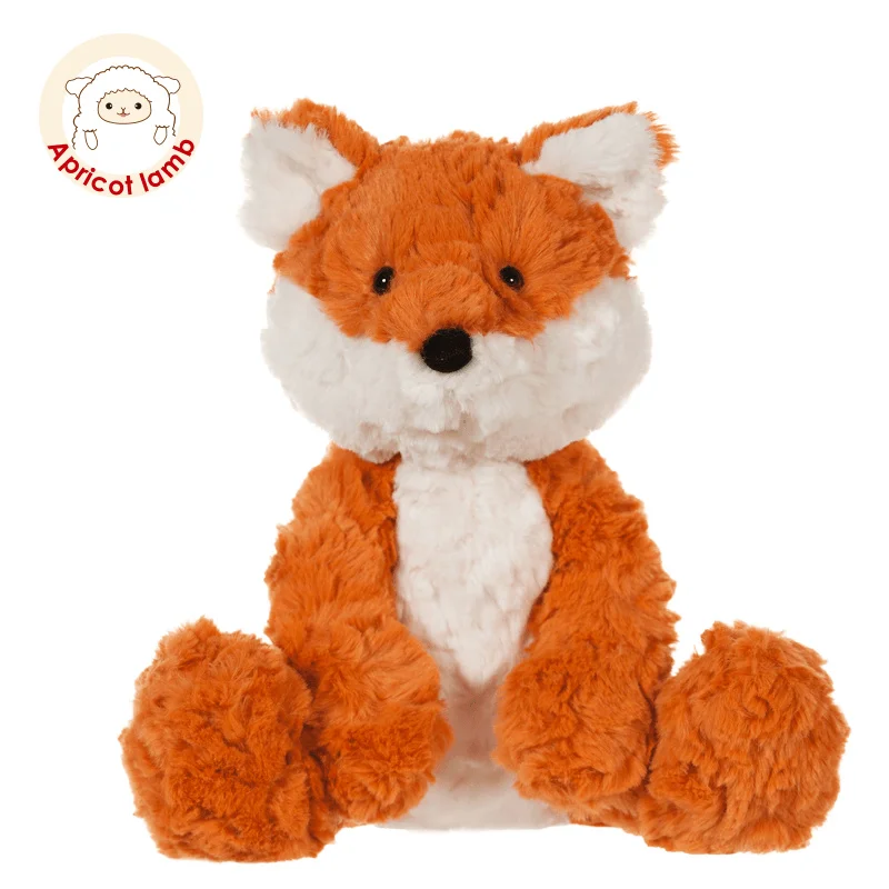 

20cm Soft Fluffy Fox Plush Toy Cute Cartoon Animal Fox Stuffed Doll Girls Lover Valentine's Gift Kawaii Sofa Decor Pillows