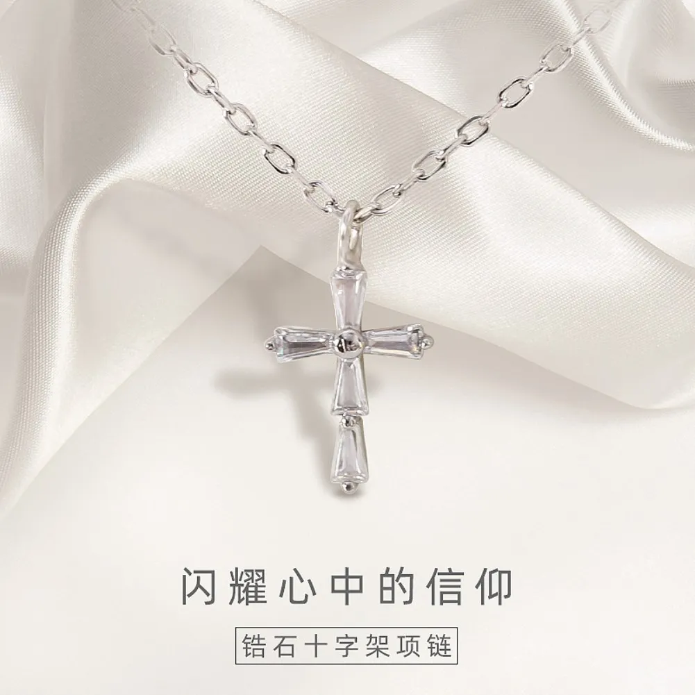 

Sterling Silver Necklace Fashion Vintage Personality Our Lady Pendant