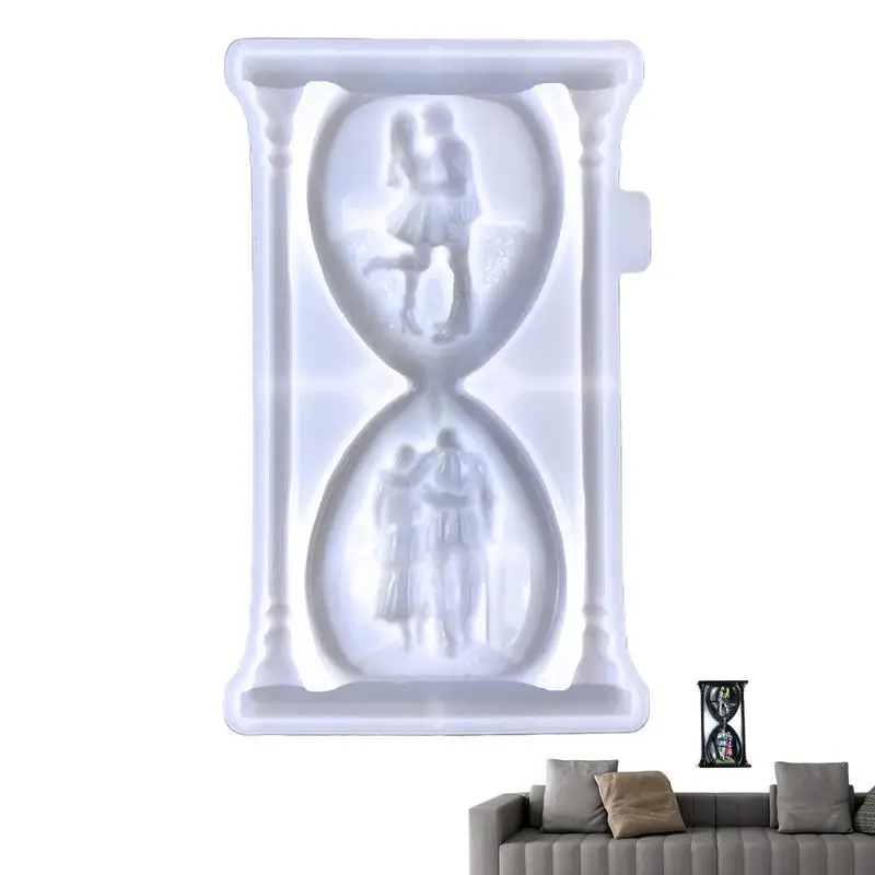 Пара смоляных форм силиконовые формы для пары песочных таймеров силиконовая