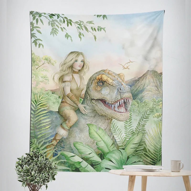 Домашний декор комнатный настенный гобелен в естественном стиле Настенный для