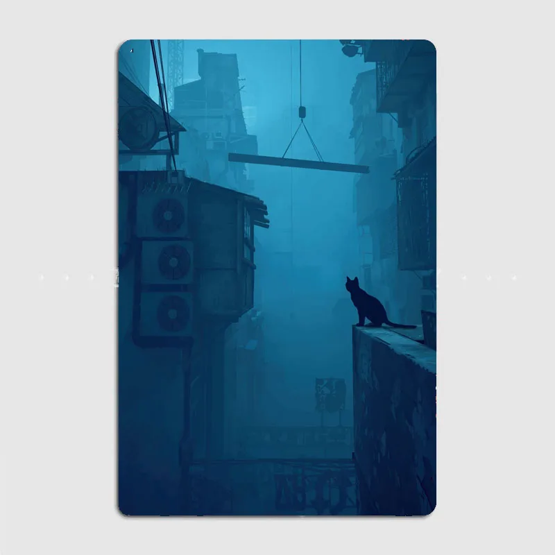 

Stray Metal Plaque Pub Painting Wall Mural Printed Sign Tin Sign Poster