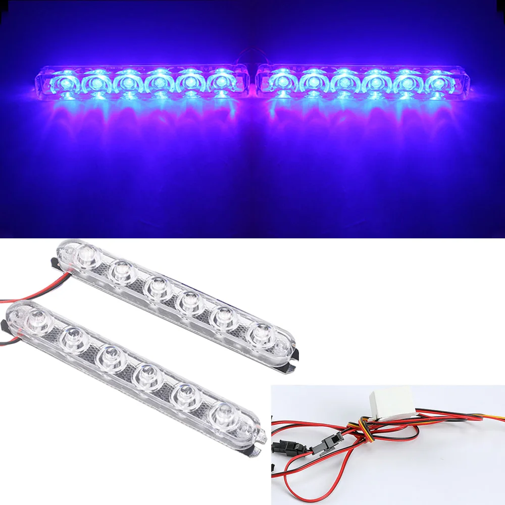 1 пара полицейских стробоскопов, автомобильный аварийный маяк, автомобильный предупреждающий стробоскоп, стробоскопы для велосипедов, мотоциклов, транспортных средств