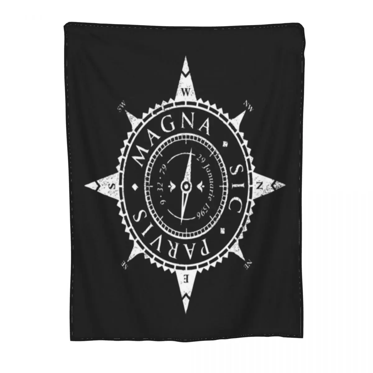 Uncharted Adventure (белое) Ультрамягкое одеяло из микрофлиса