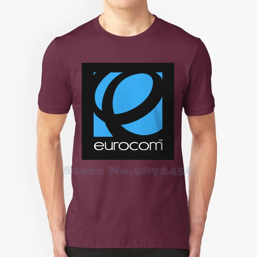 

Eurocom Unisex Clothing 2023 Streetwear Printed Brand Logo T-shirt Graphic Tee