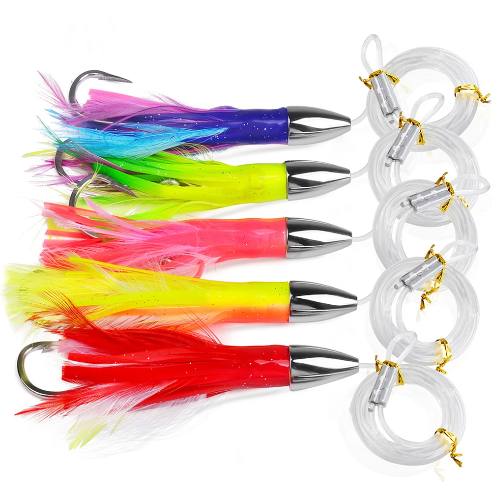 Big Game Fishing Offshore Lure Catch Eared Mackerel Гигантский Марлин Kingfish 4 цвета в наличии