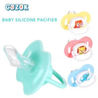 cozok baby pacifier safety silicone bpa free cartoon newborn sleeping nipple for 0 18 month baby nipples infant oral health