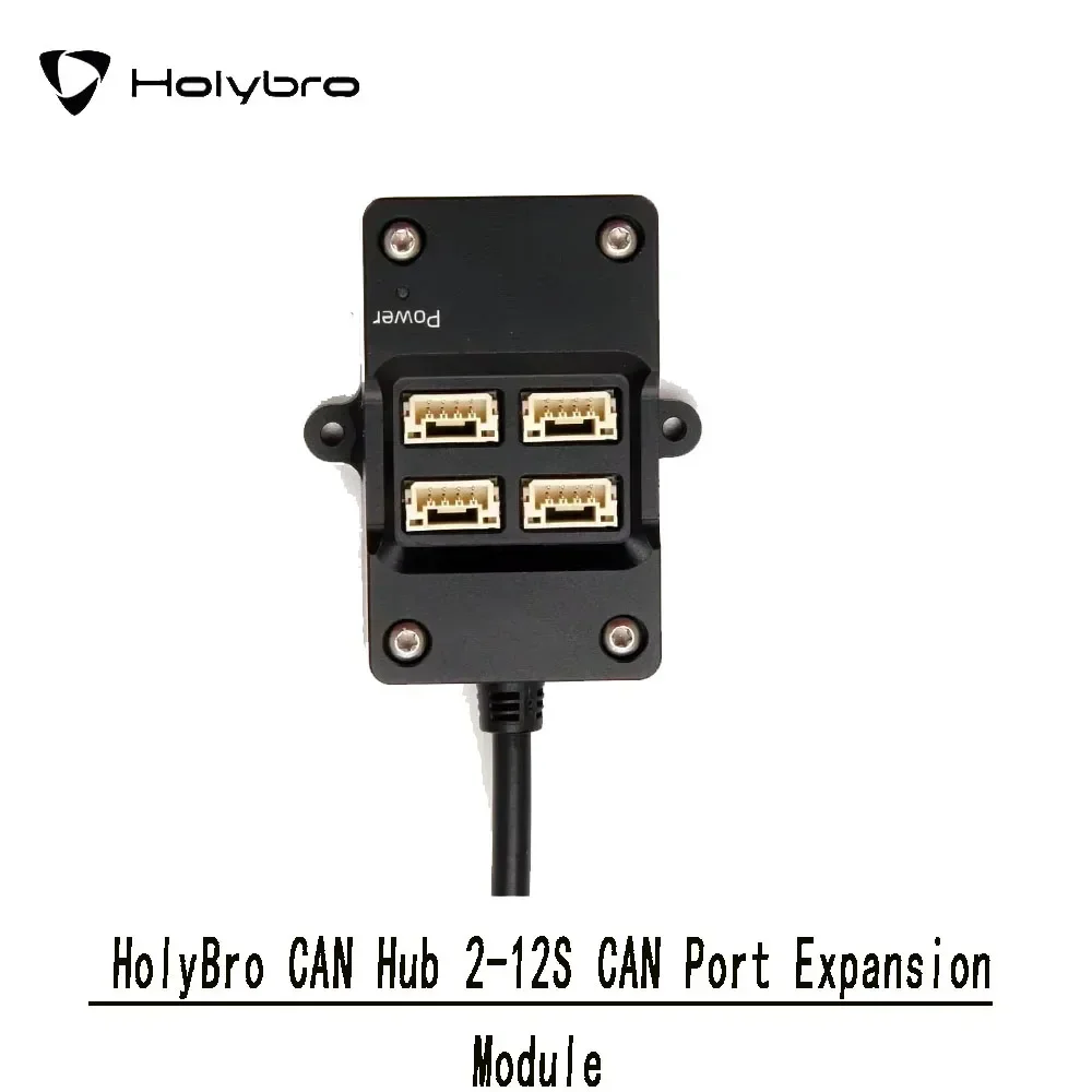 Фото Модуль расширения портов CAN HolyBro CAN Hub 2 - питание 12S для полетных контроллеров, аксессуар для разработчиков FPV-дронов и радиоуправляемых моделей №5