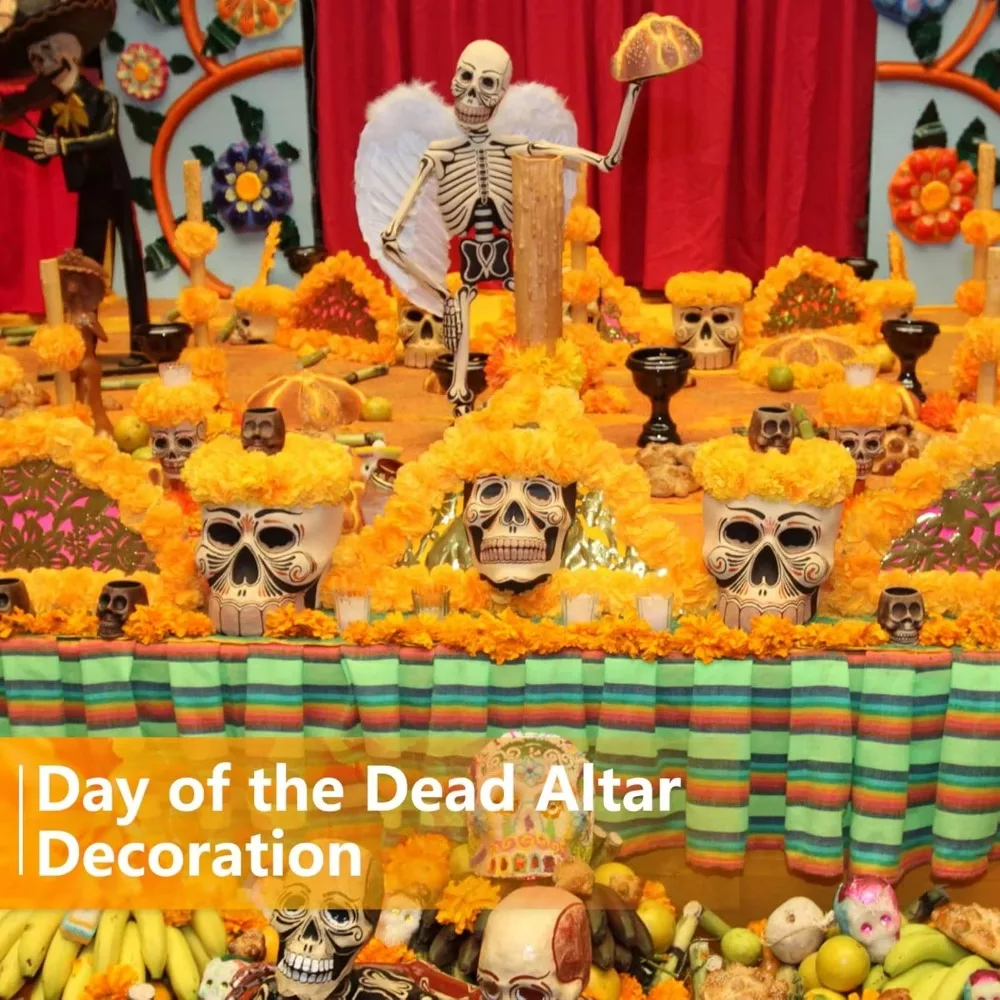 Большие головки цветов бархатцев шелковые дивали искусственный цветок