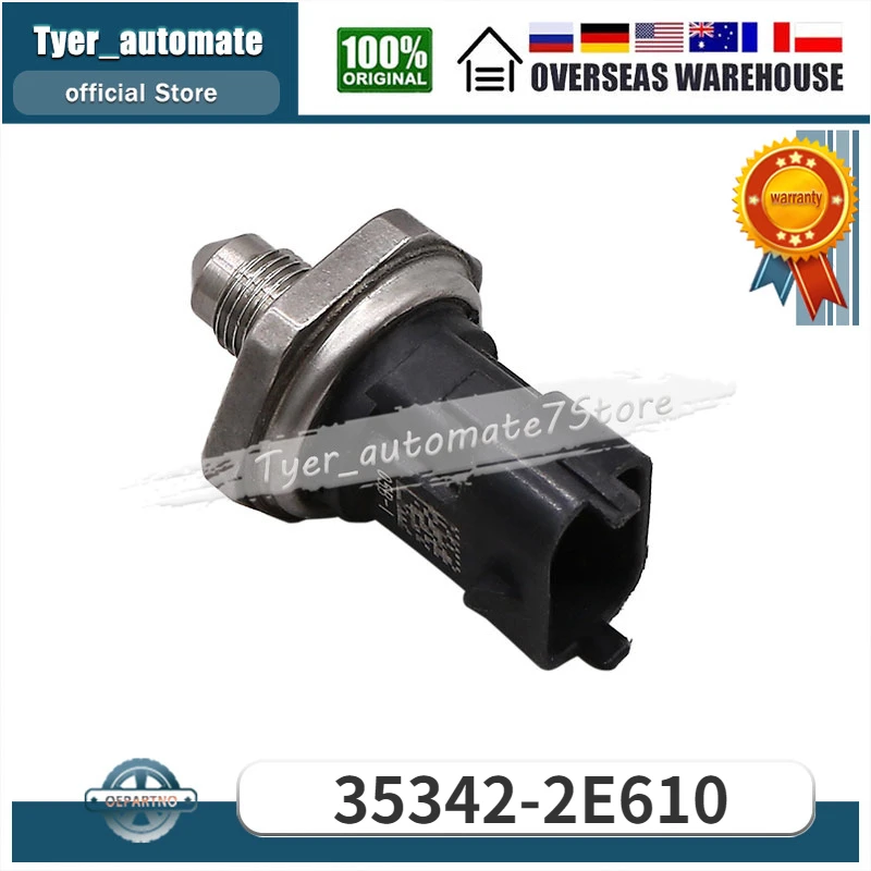 

Fuel Rail Pressure Sensor For GENESIS G80 G90 ACCENT ELANTRA IONIQ KONA PALISADE SONATA TUCSON VELOSTER 35342-2E610 353422E610