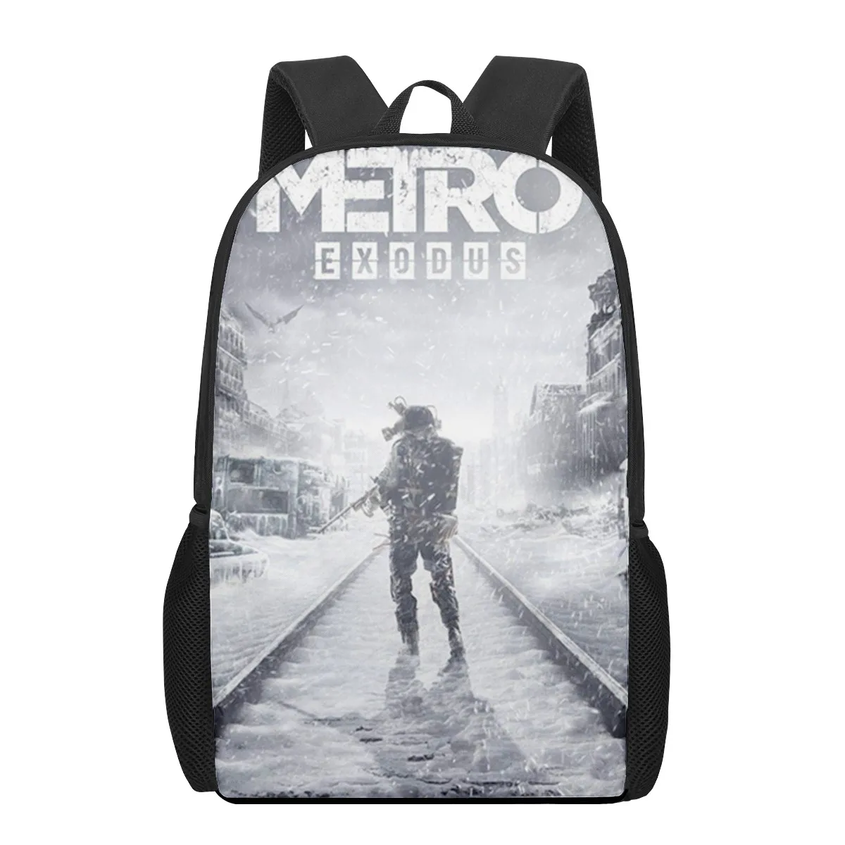 Metro Redux 3D Print School Bags for Boys Girls Primary Students Backpacks Kids Book Bag Satchel Back Pack
