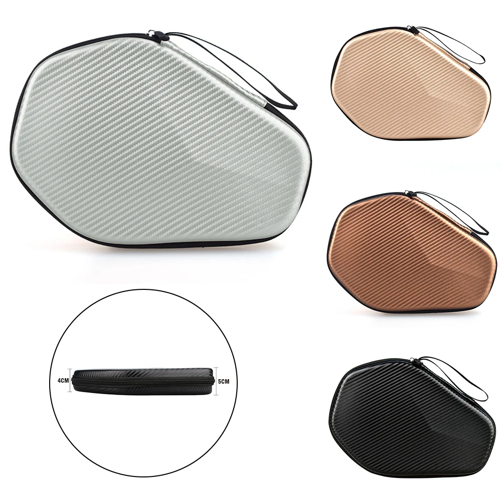 

Table Tennis Racket Case Bag Ping Pong Paddle Storage Bags Waterproof Portable Zipper Hand Bag Sports Training Accessories