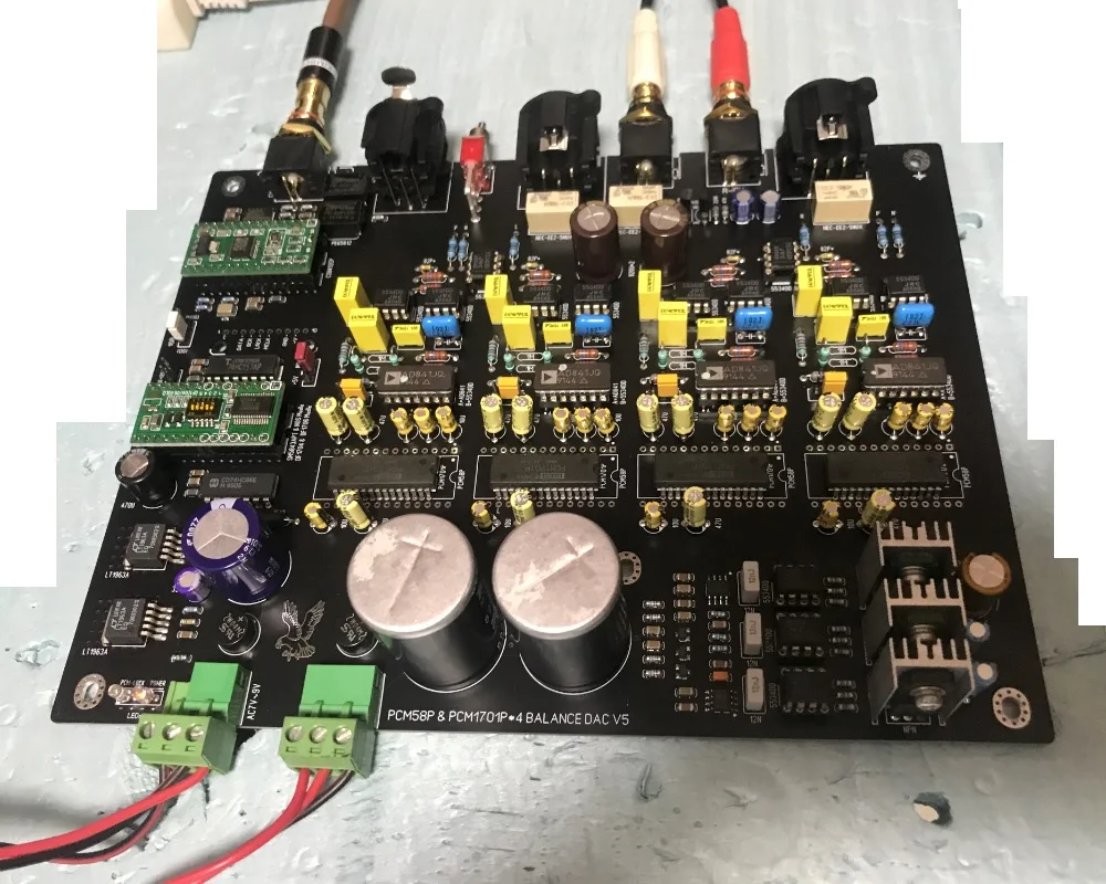 2022 последнее обновление полностью сбалансированная плата ЦАП PCM58P X4
