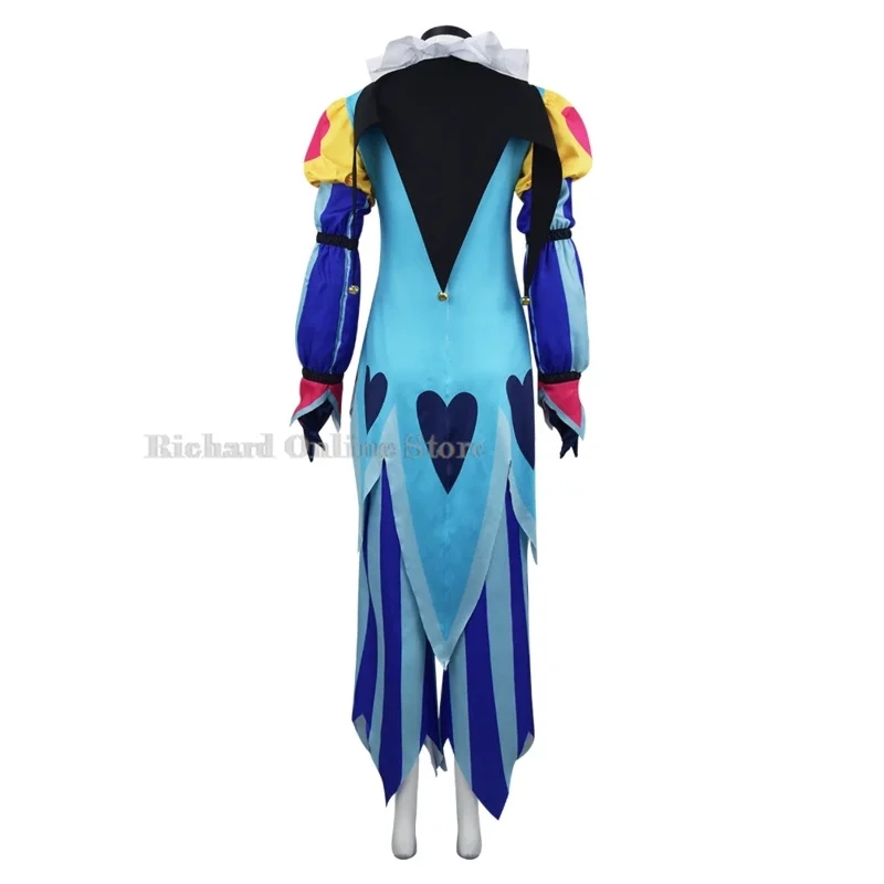 Костюм для косплея Fizzarolli головной убор Хеллоуин роскошный костюм клоуна Женский