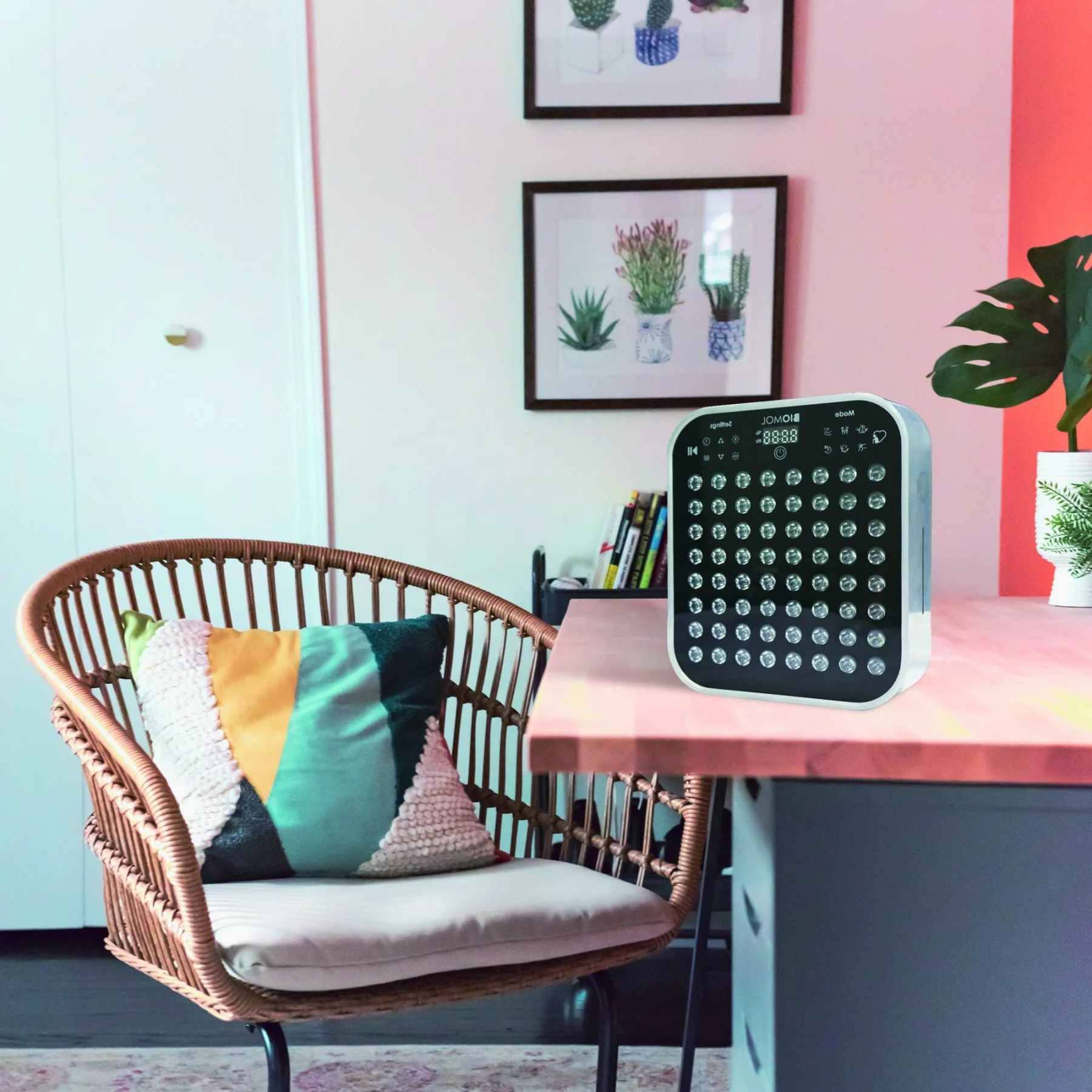 BIOMOL H320 OEM &amp ODM красное устройство для фототерапии фотолампа с 6 длинами волны