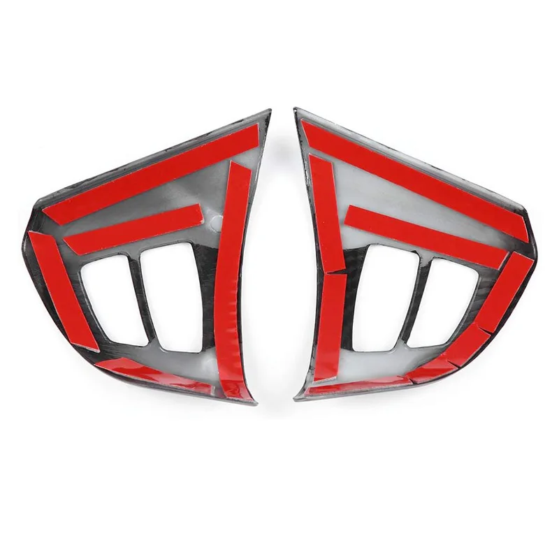 2 шт./комплект накладки на руль автомобиля для BMW X5 E70 X6 E71 2008 2009 2010 2011 2012 2013