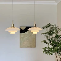 nordic minimalist restaurant ceiling chandelier medieval designer danish ph5 wabi sabi lamp retro dining table bar pendant light