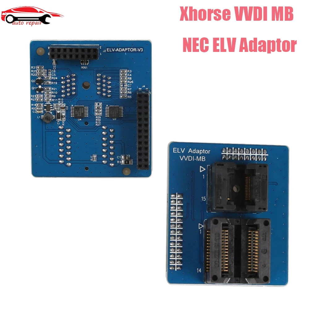 

Xhorse VVDI MB NEC ELV Adaptor Without Soldering Work Together With VVDI MB BGA Tool VVDI Programmer Key Programming Tool