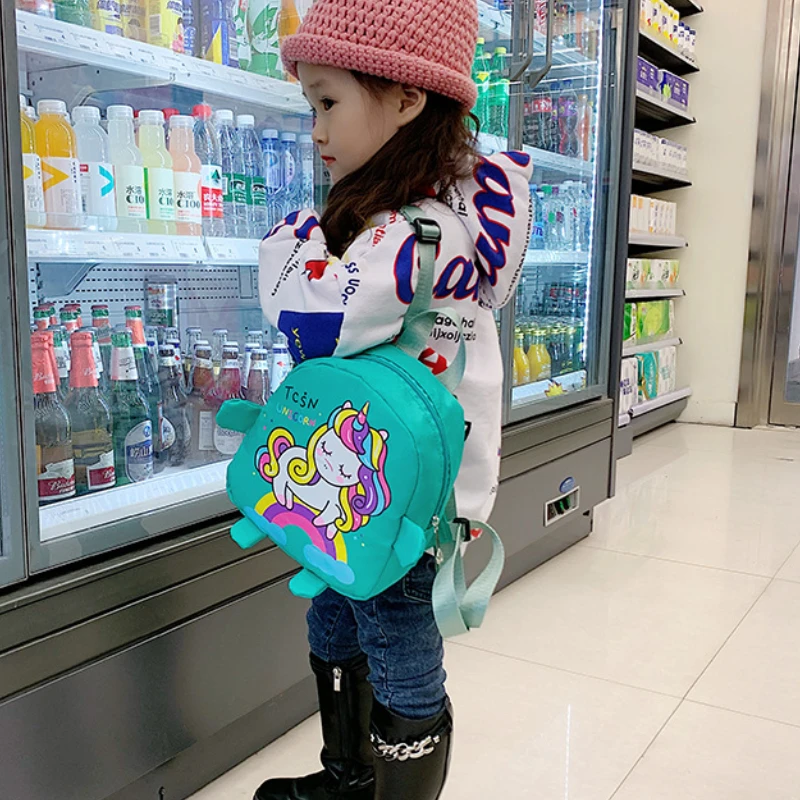 Creative New Unicorn Children Small Backpacks In Kindergarten Cartoon Cute Boys Girls Mini School Bags for Kids Sac Licorne Hot