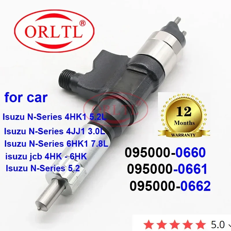 ORLTL Новая оригинальная дизельная форсунка Common Rail 095000 -0660 -0661 -0662 Форсунка 0660 0661 0662